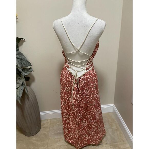 Mon Renn Monte Floral Sundress Size L - Picture 8 of 10